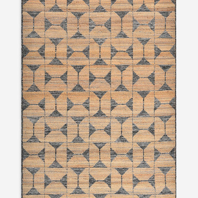 Kriska Hand-Knotted Jute-Blend Rug