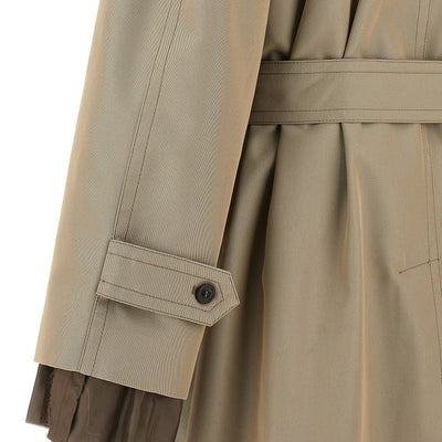 Maison Margiela Long Single-breasted Trench Coat