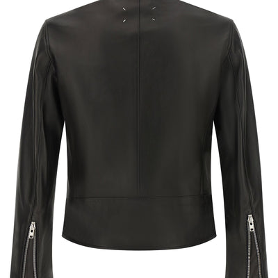 Maison Margiela 5-zip Leather Jacket