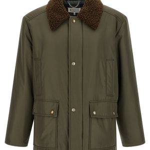 Maison Margiela Shearling Collar Parka