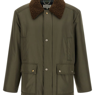 Maison Margiela Shearling Collar Parka
