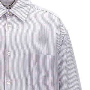 Maison Margiela Striped Shirt Jacket