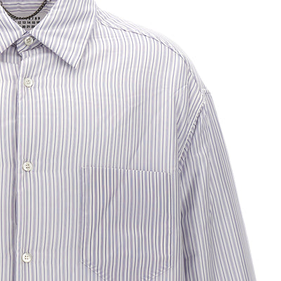Maison Margiela Striped Shirt Jacket