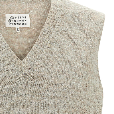 Maison Margiela Bouclé Knit Vest
