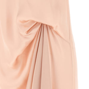 Maison Margiela Silk Lace Slip Midi Dress Dress