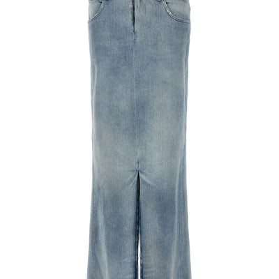 Maison Margiela Slits Denim Skirt