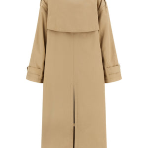 Mm6 Maison Margiela Trench Coat With Gloves