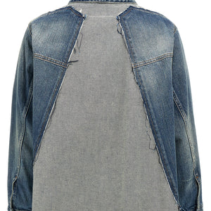 Mm6 Maison Margiela Layered Denim Jacket