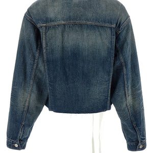 Mm6 Maison Margiela Tape Denim Jacket