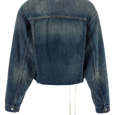 Mm6 Maison Margiela Tape Denim Jacket