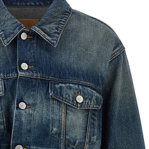 Mm6 Maison Margiela Tape Denim Jacket