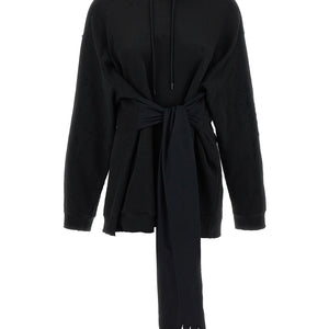 Mm6 Maison Margiela Hoodie Dress With Gloves