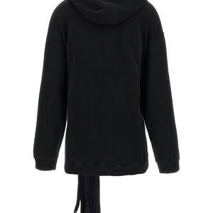Mm6 Maison Margiela Hoodie Dress With Gloves