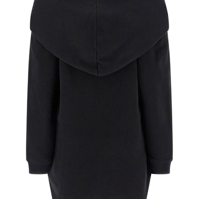 Mm6 Maison Margiela Off-shoulder Hooded Dress