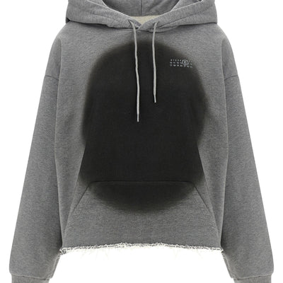 Mm6 Maison Margiela Numeric Signature Mm6 Spray Hoodie