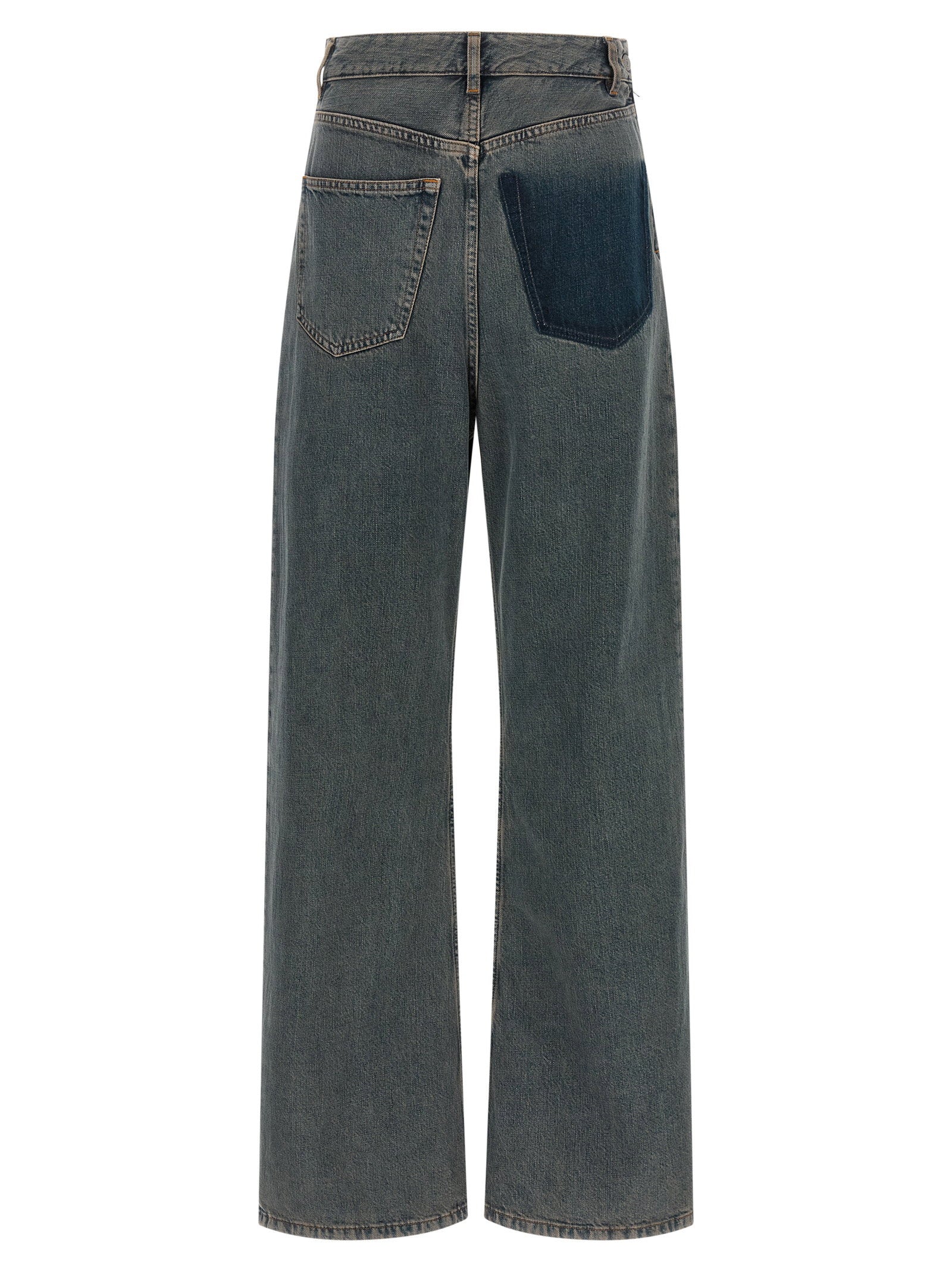 Mm6 Maison Margiela Back-to-back Construction Jeans