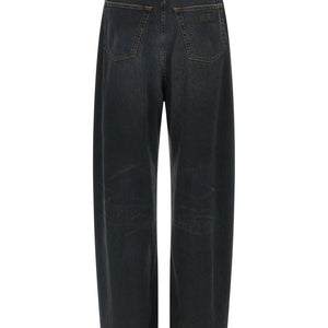 Mm6 Maison Margiela Asymmetrical Structure Jeans
