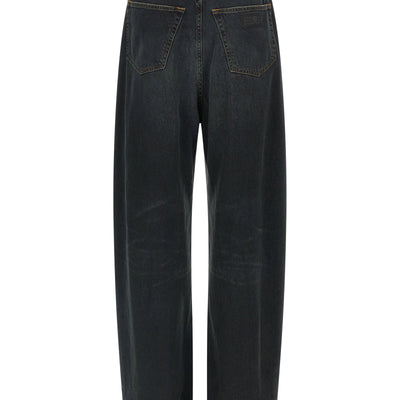 Mm6 Maison Margiela Asymmetrical Structure Jeans