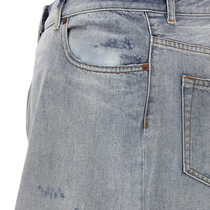 Mm6 Maison Margiela Asymmetrical Construction Skirt