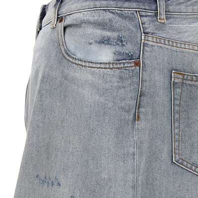 Mm6 Maison Margiela Asymmetrical Construction Skirt
