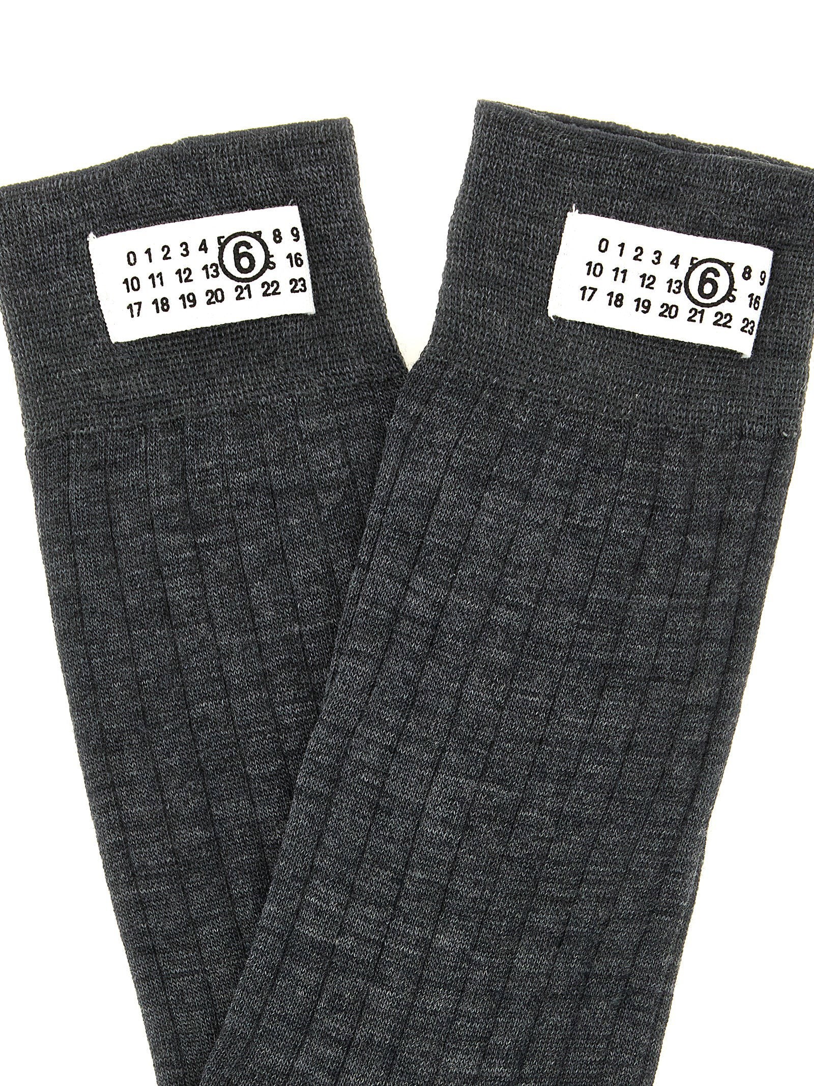 Mm6 Maison Margiela Numeric Signature Mm6 Socks
