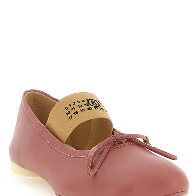 Mm6 Maison Margiela Anatomic Numeric Ballet Flats