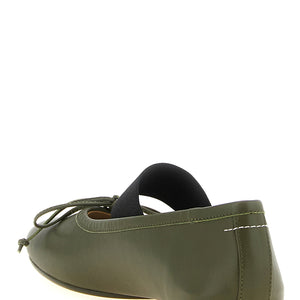 Mm6 Maison Margiela Anatomic Numeric Ballet Flats