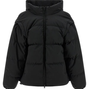 Mm6 Maison Margiela Numeric Signature Mm6 Embroidery Down Jacket
