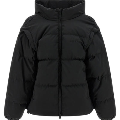 Mm6 Maison Margiela Numeric Signature Mm6 Embroidery Down Jacket