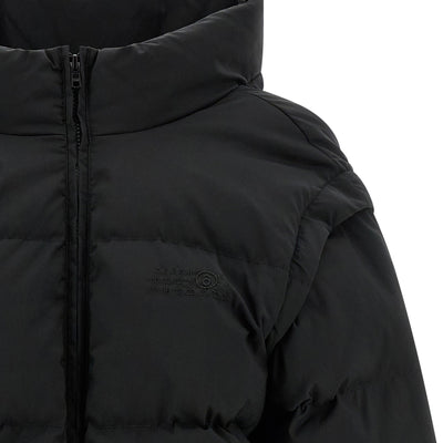 Mm6 Maison Margiela Numeric Signature Mm6 Embroidery Down Jacket
