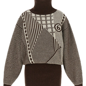 Mm6 Maison Margiela Numeric Signature Mm6 Reversible Dress