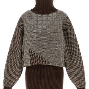 Mm6 Maison Margiela Numeric Signature Mm6 Reversible Dress