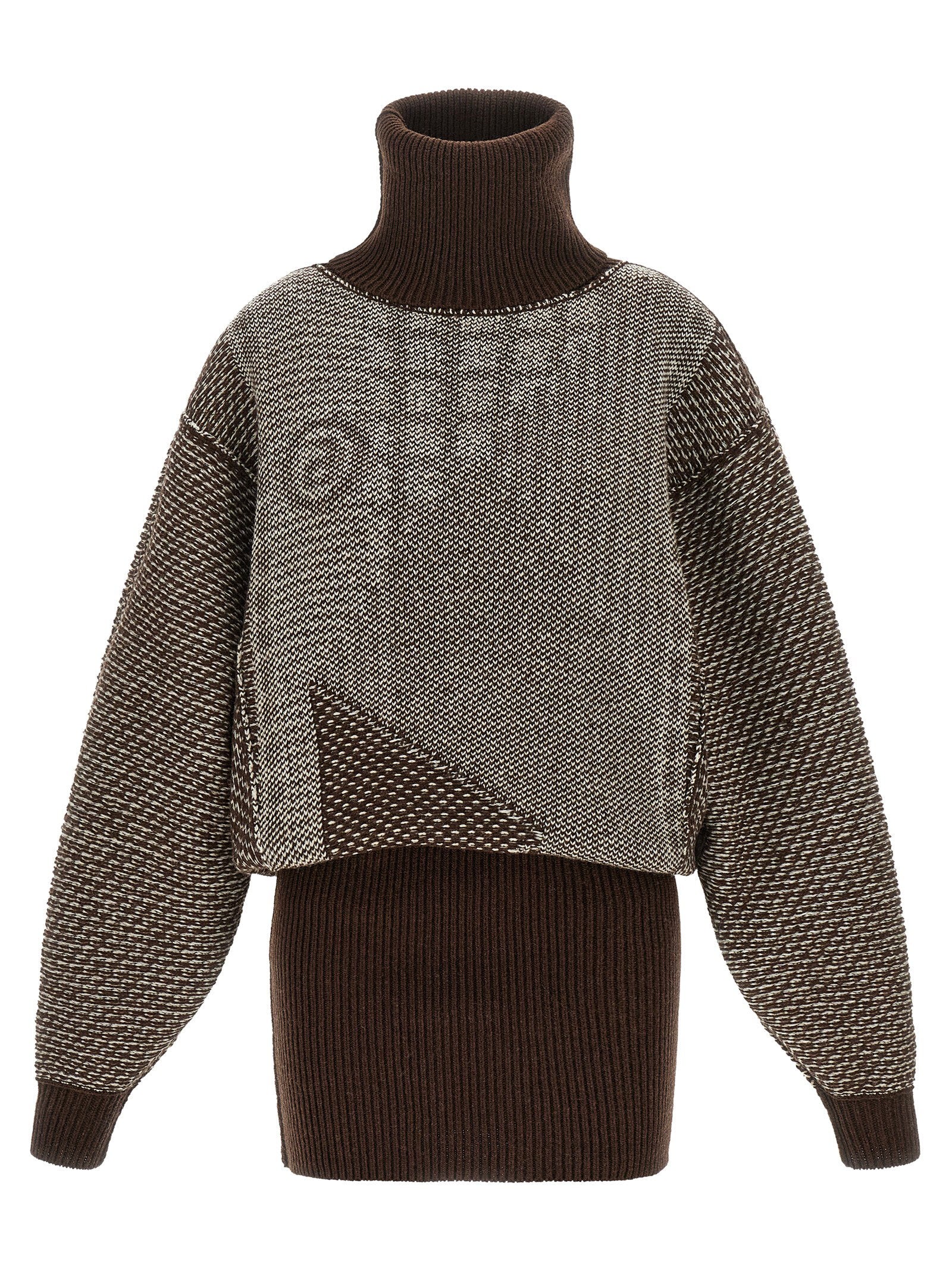 Mm6 Maison Margiela Numeric Signature Mm6 Reversible Dress