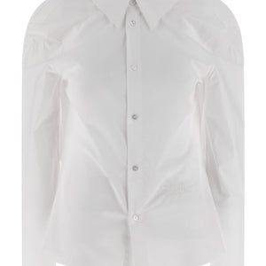 Mm6 Maison Margiela Numeric Signature Mm6 Embroidered Shirt