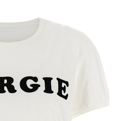 Mm6 Maison Margiela Arc Print T-shirt