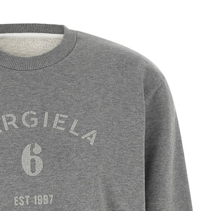 Mm6 Maison Margiela Logo Print Sweatshirt