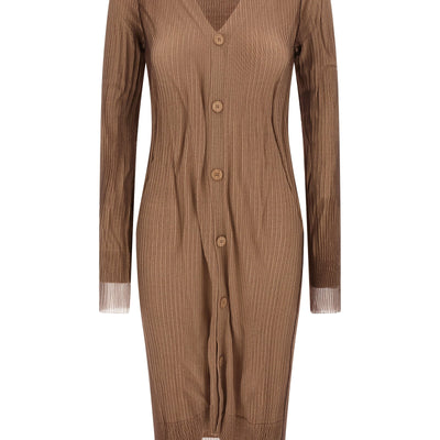 Mm6 Maison Margiela Trapped Double Layer Dress
