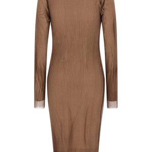Mm6 Maison Margiela Trapped Double Layer Dress