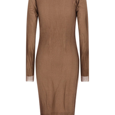 Mm6 Maison Margiela Trapped Double Layer Dress