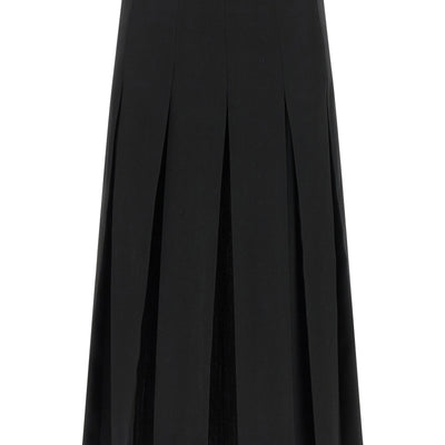 Mm6 Maison Margiela Overlapping Pleated Skirt