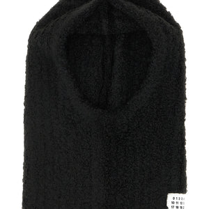Mm6 Maison Margiela Bouclé Balaclava With Logo