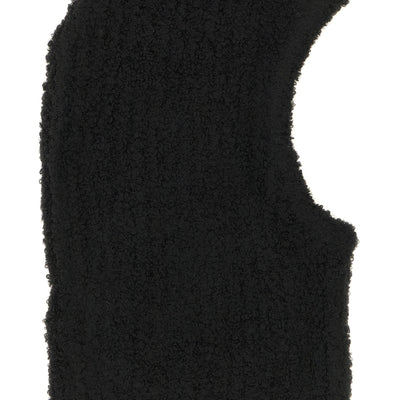Mm6 Maison Margiela Bouclé Balaclava With Logo