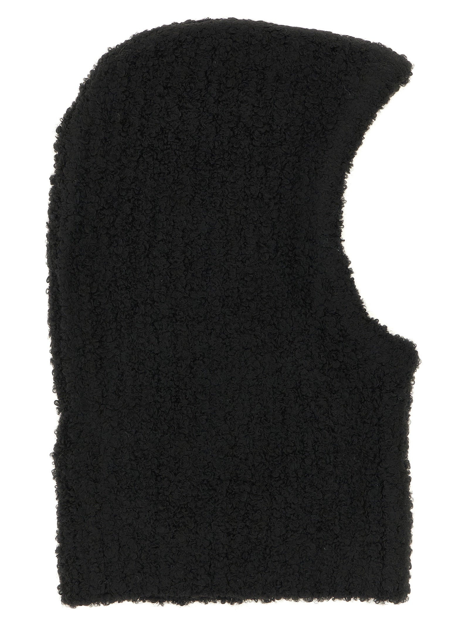 Mm6 Maison Margiela Bouclé Balaclava With Logo