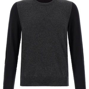 Maison Margiela Two-tone Wool Sweater