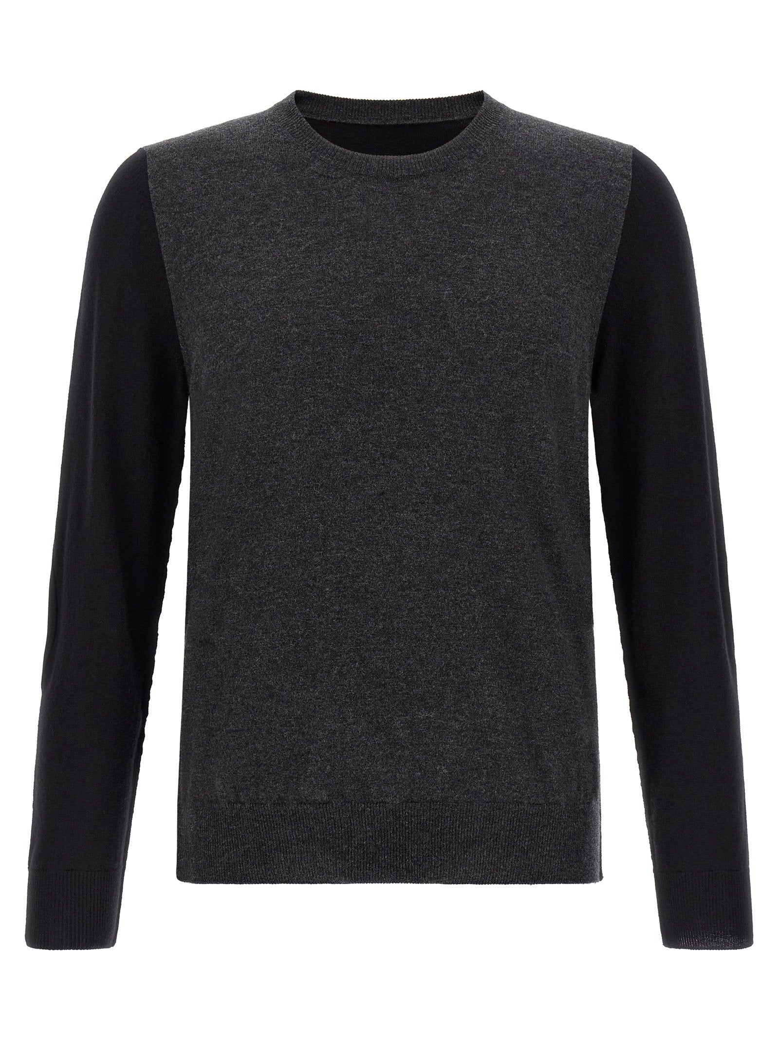 Maison Margiela Two-tone Wool Sweater