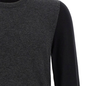 Maison Margiela Two-tone Wool Sweater