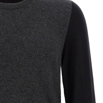 Maison Margiela Two-tone Wool Sweater