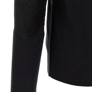 Maison Margiela Two-tone Wool Sweater
