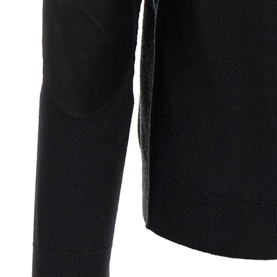 Maison Margiela Two-tone Wool Sweater