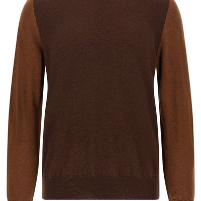 Maison Margiela Two-tone Wool Sweater